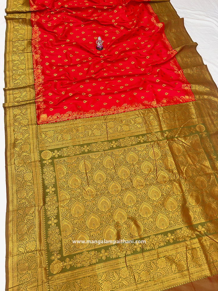 kanjivaram paithani saree