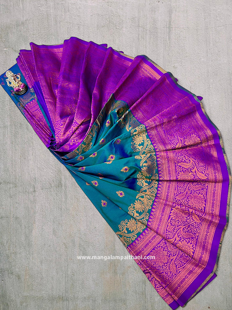 kanjivaram paithani saree