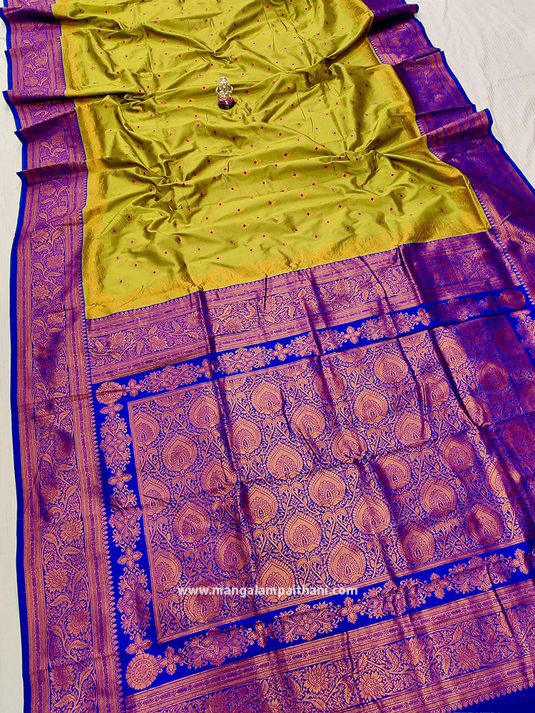 kanjivaram paithani saree