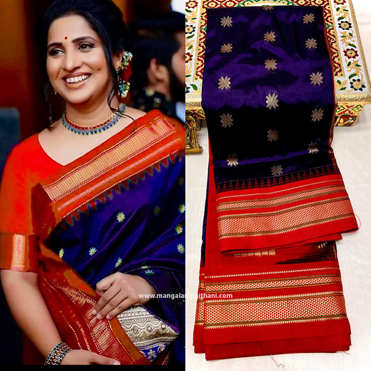 traditional paithani saree