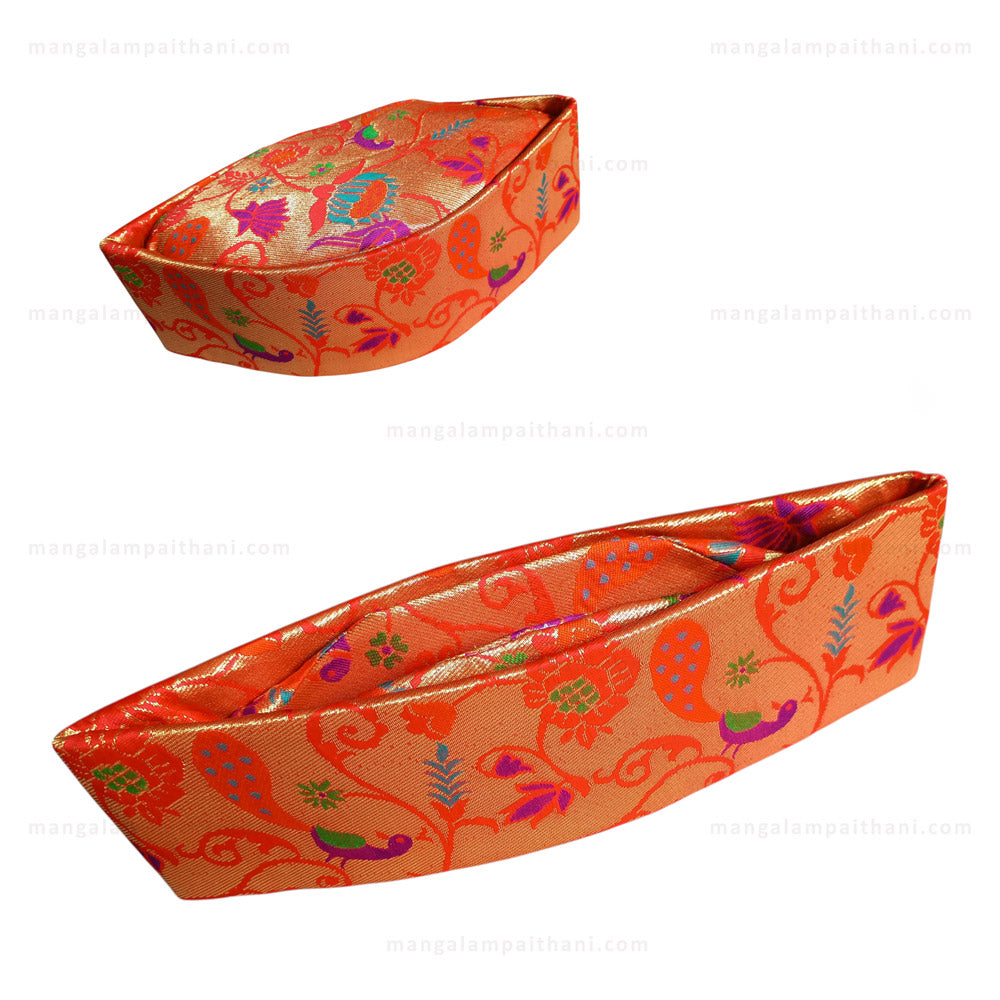 Traditional Paithani Silk Topi