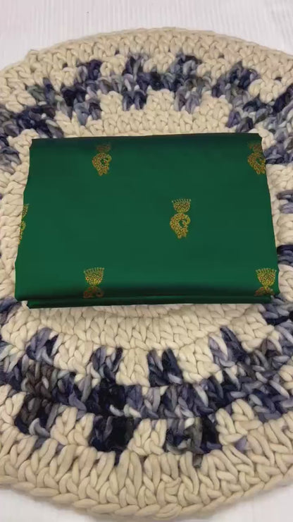 Peacock Paithani With Designer Blouse #02