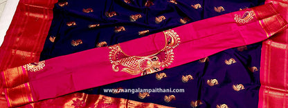 siroski work saree